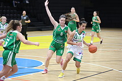 16.10.2022, Raiffeisen Sportpark, Basketball Damen Superliga 2022/23, Grunddurchgang 3.Runde,  
UBI Graz vs. KOS Celovec,  