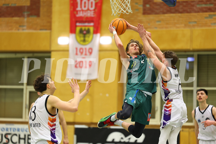 Basketball Zweite Liga 2024/25, Grunddurchgang 19.Runde Vienna United vs. Dornbirn Lions


