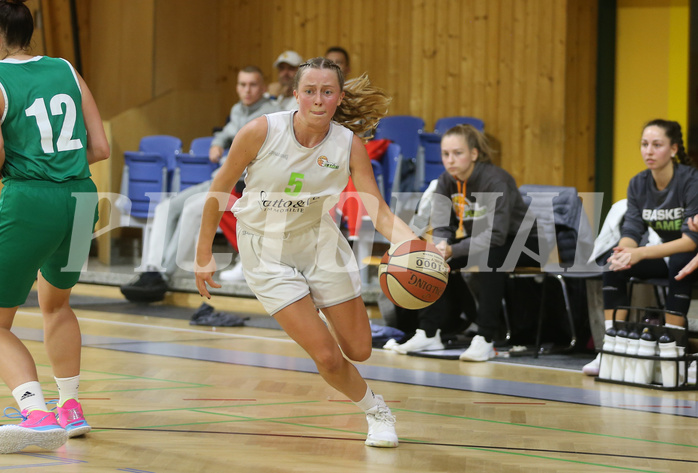 Basketball Damen Superliga 2021/22, Grunddurchgang 1.Runde Basket Flames vs. KOS Celovec