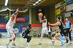 Basketball, Superliga 2024/25, Grunddurchgang 4.Runde, Flyers Wels vs. Kapfenberg,
