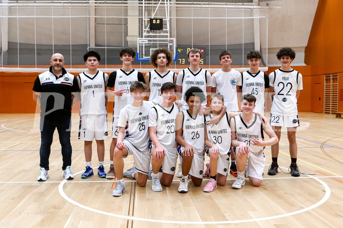 08.03.2025 Österreichischer Basketballverband 2024/25, SLMU16, Post SV Wien vs Dornbirn Lions