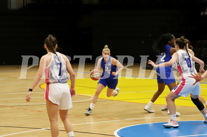 21.11.2021, Basketball Damen Superliga 2021/22, Grunddurchgang 5.Runde,  UBSC-DBBC Graz vs. D.C. Timberwolves