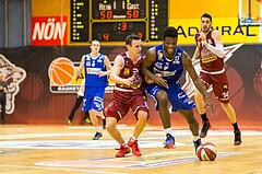 Basketball ABL 2015/16 Grunddurchgang 23.Runde Traiskirchen Lions vs. Oberwart Gunners