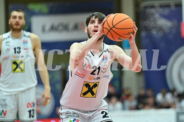 Win2Day Basketball Superliga 2023/24, Playoff, Viertelfinale Spiel 3, Flyers Wels vs UBSC Graz