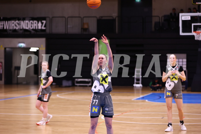 17.04.2025, Graz, Raiffeisen Sportpark, Basketball Damen Superliga 2024/25, Finale Spiel 3, UBI Graz vs. Klosterneuburg Duchess, 17.04.2025, Graz, Raiffeisen Sportpark, Basketball Damen Superliga 2024/25, Finale Spiel 3, UBI Graz vs. Klosterneuburg Duchess,