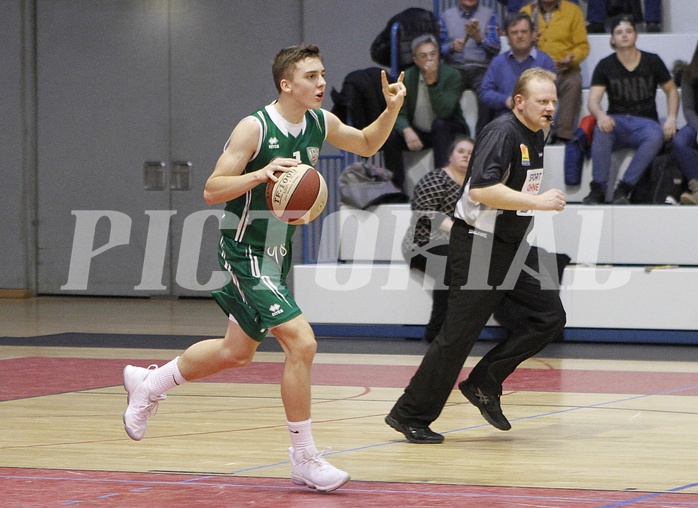 Basketball 2.Bundesliga 2017/18 Grunddurchgang 19.Runde  Jennersdorf Blackbirds vs KOS Celovec