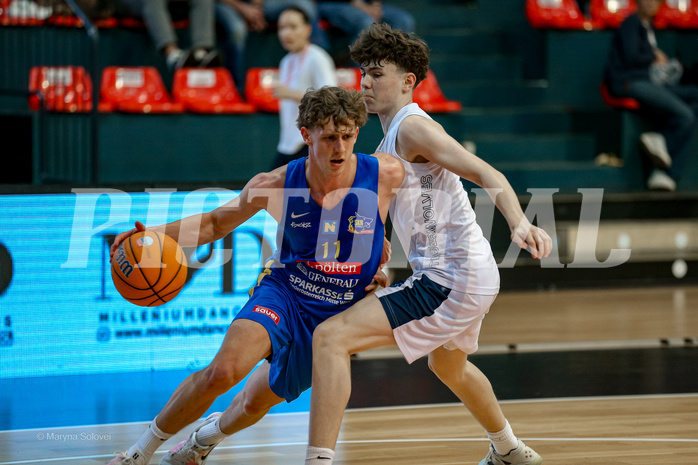 04.05.2025 Österreichischer Basketballverband 2024/25, SLMU19 Vienna Timberwolves vs SKN St. Pölten