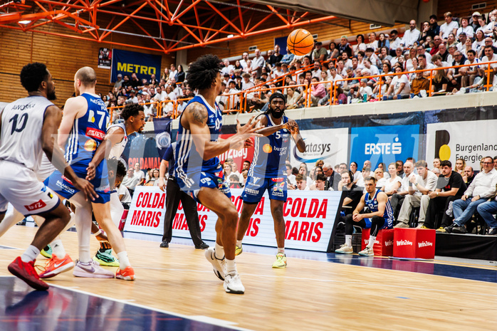 Basketball, win2day Basketball Superliga 2024/25, Playoffs Finale 2. Spiel
, BBC Nord Dragonz, Oberwart Gunners, Siegfried Reid (5)