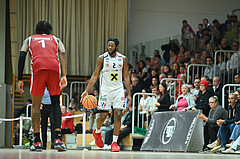 Basketball, Superliga 2024/25, Grunddurchgang 5.Runde, Flyers Wels vs. BC Vienna,
