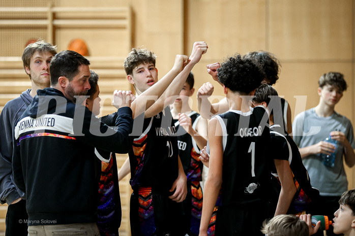 09.03.2025 Österreichischer Basketballverband 2024/25, SLMU14, STARS Basketball vs Vienna United