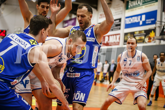 Basketball, Basketball Austria Cup 2020/21, Finale, Oberwart Gunners, Gmunden Swans, Renato Poljak (16)