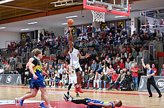 Basketball, Superliga 2024/25, 9. Plazierungsrunde, Flyers Wels vs. UBSC Graz,
