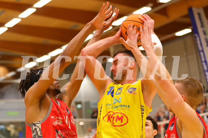 Basketball Superliga 2023/24, Playoff, Viertelfinale Spiel 2 SKN St. Pölten vs. Traiskirchen Lions