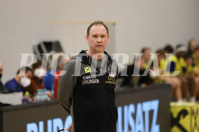 Basketball Superliga 2021/22, Grunddurchgang 16.Runde UBSC Graz vs. Gmunden Swans