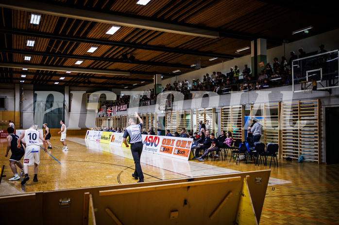 Basketball, Basketball Zweite Liga 2022/23, Grunddurchgang 1.Runde, Mattersburg Rocks, Basket Flames, Zuseher