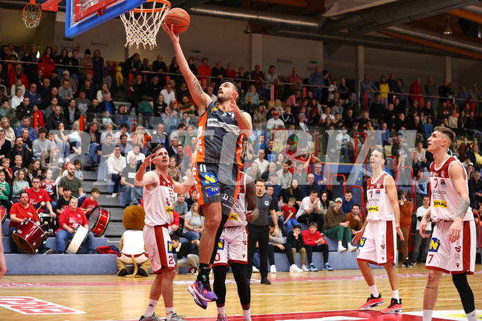 Basketball Superliaga 2022/23, Grunddurchgang 16.Runde Traiskirchen Lions vs. Klosterneuburg Dukes