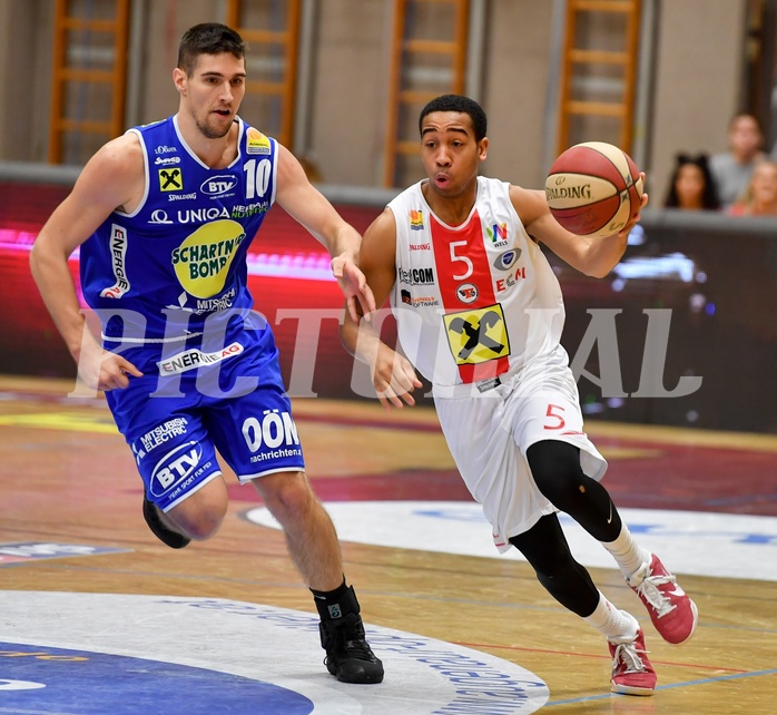 Basketball ABL 2017/18, Grunddurchgang 23.Runde Flyers Wels vs. Gmunden Swans