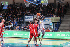 Basketball Superliga 2024/25, Playoffs, Halbfinale Spiel 3 Oberwart Gunners vs. Traiskirchen Lions


