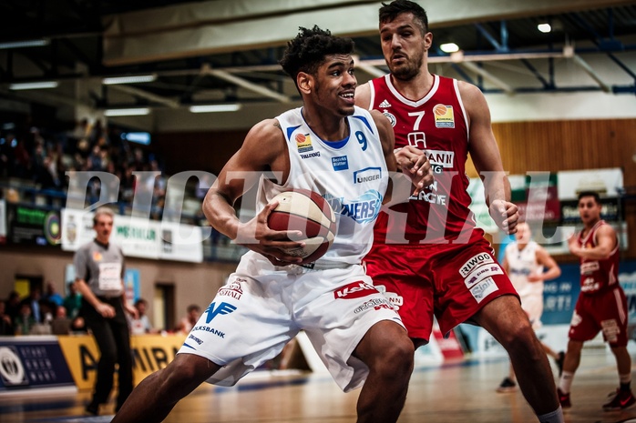 Basketball, ABL 2017/18, Grunddurchgang 27.Runde, Oberwart Gunners, BC Vienna, Gregg Denzel (9)