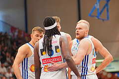 Basketball, Basketball Superliga 2024/25, Playoffs, Finale Spiel 1, Oberwart Gunners vs. BBC Nord Dragonz