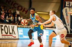 Basketball, Admiral Basketball Superliga 2019/20, Grunddurchgang 6.Runde, Oberwart Gunners, St. Pölten, Felix Lewis (1)