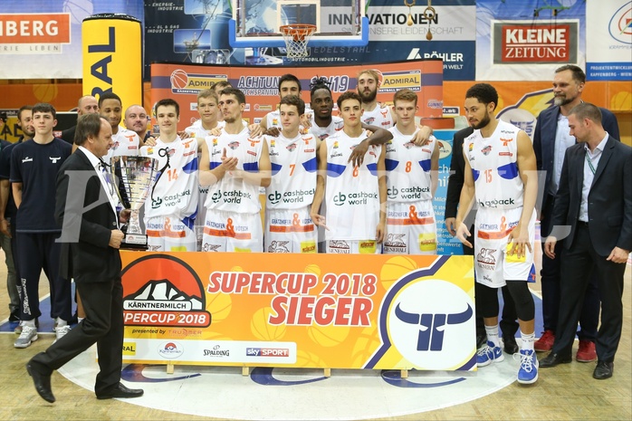 Basketball ABL 2018/19, Supercup 2018 Kapfeneberg Bulls vs. Gmunden Swans


