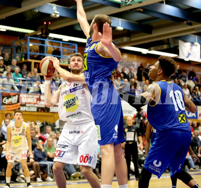 Basketball ABL 2018/19, Grunddurchgang 4.Runde Gmunden Swans vs. UBSC Graz


