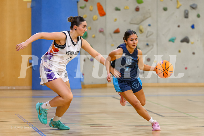 01.12.2024 Österreichischer Basketballverband 2024/25, SLWU19, Vienna United vs. Vienna Timberwolves