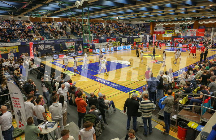 Basketball Superliga 2024/25, Grunddurchgang 20.Runde Gmunden Swans vs. Flyers Wels