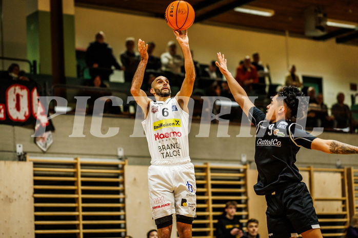 Basketball, Basketball Zweite Liga 2023/24, Grunddurchgang 13.Runde, Mattersburg Rocks, Basket Flames, Dominik Alturban (6)