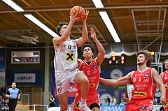 Basketball, Superliga 2024/25, Grunddurchgang 10.Runde, Flyers Wels vs. Traiskirchen Lions,
