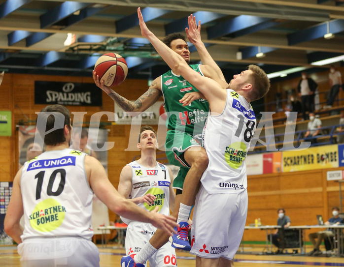 Basketball Superliga 2020/21, Finale Spiel 3 Gmunden Swans vs. Kapfenberg Bulls


