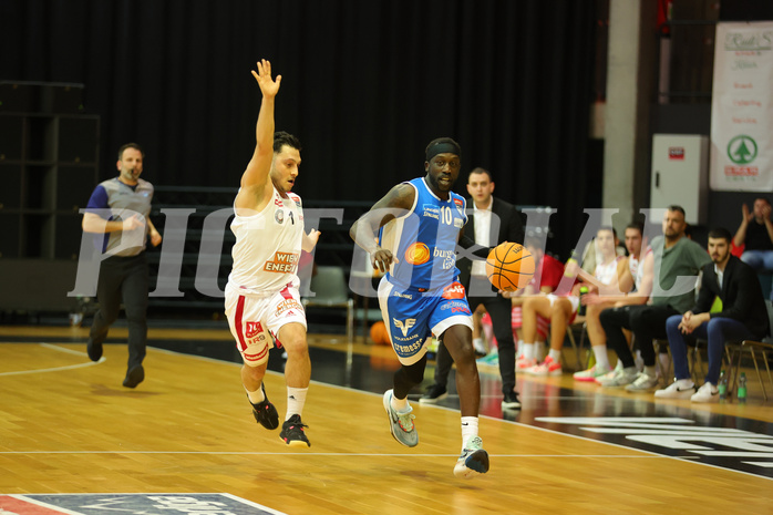 Basketball Superliga 2023/24, Gruunddurchgang 21.Runde BC Vienna vs. Oberwart Gunners


