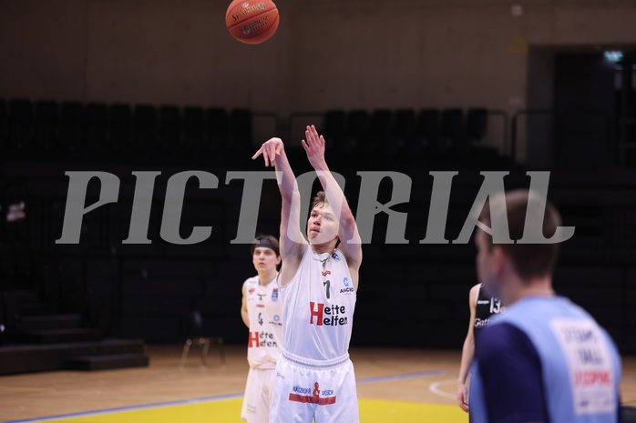 22.01.2023, Graz, Raiffeisen Sportpark Graz, Basketball Zweite Liga 2022/23, Grunddurchgang, Runde 13, Future Team Steiermark vs. Basket Flames