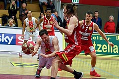 Basketball ABL 2017/18 Grunddurchgang 28. Runde Flyers Wels vs BC Vienna
