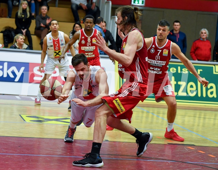 Basketball ABL 2017/18 Grunddurchgang 28. Runde Flyers Wels vs BC Vienna