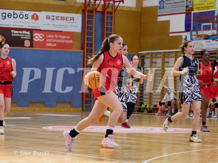 Basketball Superliga 2024/25, SLMU16 Traiskirchen Lionesses vs. VKL Vikings Kammer


