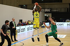 Basketball Superliga 2021/22, Grunddurchgang 15. Runde, UBSC Graz vs. Kapfenberg Bulls