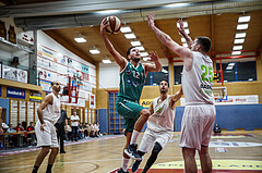 Basketball, Basketball Zweite Liga, Grunddurchgang 22.Runde, Basket Flames, KOS Celovec, Tiso Cvitkovic (12)