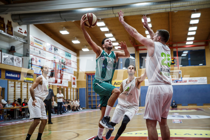 Basketball, Basketball Zweite Liga, Grunddurchgang 22.Runde, Basket Flames, KOS Celovec, Tiso Cvitkovic (12)