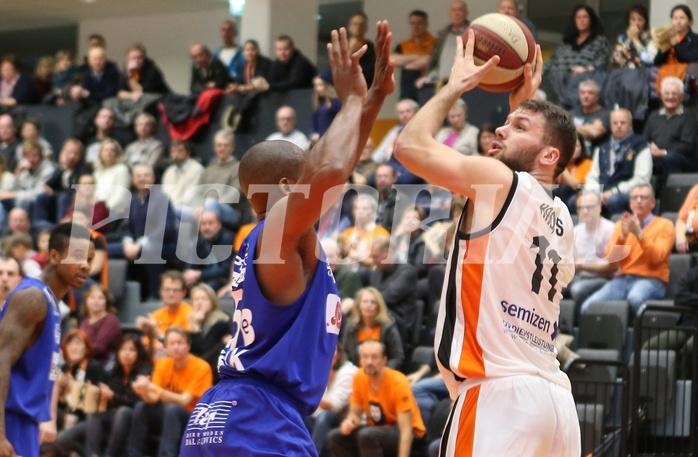 Basketball ABL 2015/16 Grunddurchgang 14.Runde BK Dukes Klosterneuburg vs. Oberwart Gunners


