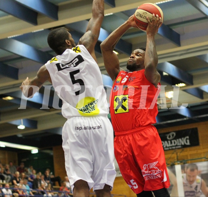 Basketball ABL 2015/16 Grunddurchgang 7.Runde Gmunden Swans vs. WBC Wels


