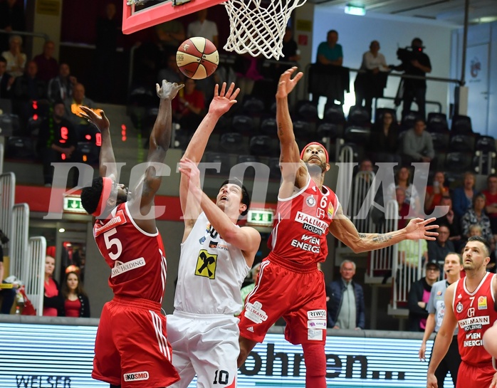 Basketball ABL 2016/17, Playoff VF Spiel 2 WBC Wels vs. BC Vienna


