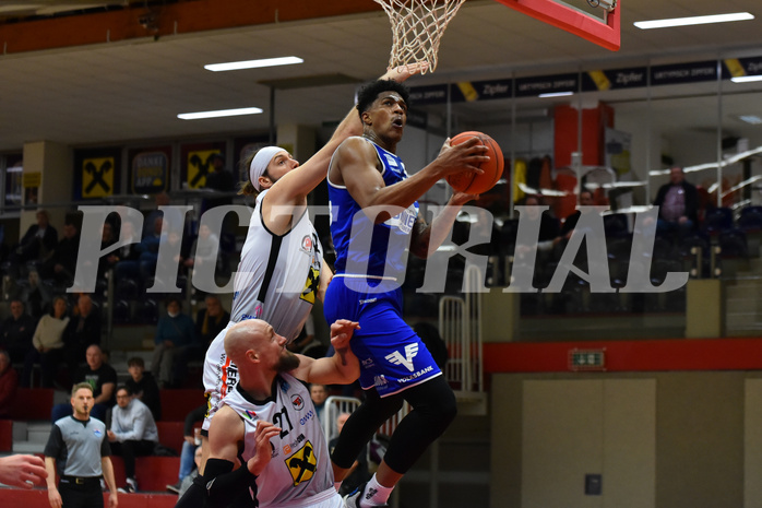 Basketball Superliga 2021/22, Grunddurchgang 18. Runde Flyers Wels vs. Oberwart