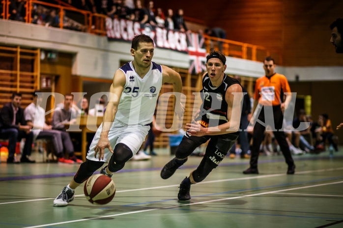 Basketball, 2.Bundesliga, Grunddurchgang 15.Runde, BBC Nord Dragonz, Mattersburg Rocks, Dragisa Najdanovic (25)