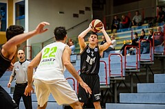 Basketball, Basketball Zweite Liga, Grunddurchgang 5.Runde, Basket Flames, Wörthersee Piraten, Tevz Ruzic (10)