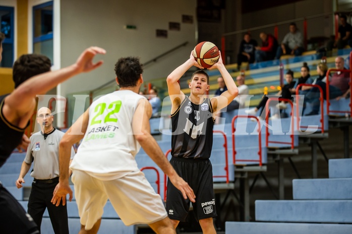 Basketball, Basketball Zweite Liga, Grunddurchgang 5.Runde, Basket Flames, Wörthersee Piraten, Tevz Ruzic (10)