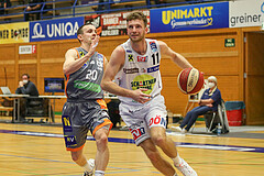 Basketball Superliga 2020/21, 4. Plazierungsrunde Gmunden Swans vs. Klosterneuburg Dukes