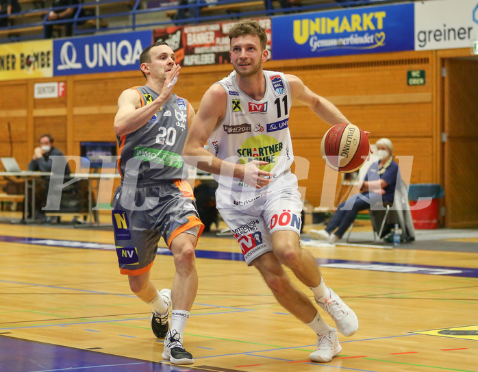 Basketball Superliga 2020/21, 4. Plazierungsrunde Gmunden Swans vs. Klosterneuburg Dukes