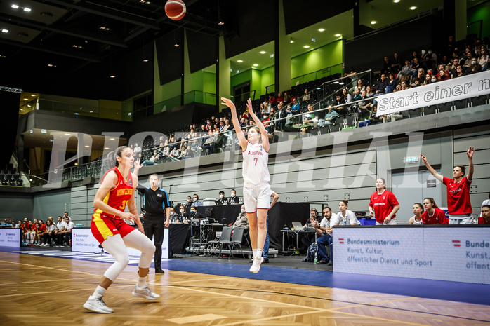 Basketball, FIBA Women´s Eurobasket Qualifiers 2023, , Österreich, Montenegro, Camilla Neumann (7)